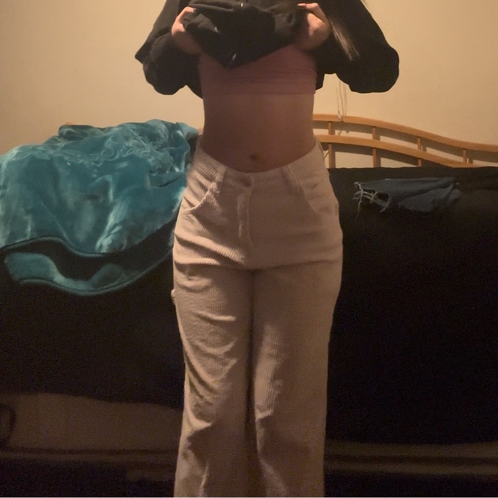 Women's Cream Jeans